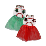 Christmas Dress-Up Tutu, with Headband 30cm Christmas Dress-Up Tutu, with Headband 30cm